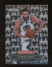 2022-23 Panini Monopoly Prizm Stephen Curry Golden State Warriors