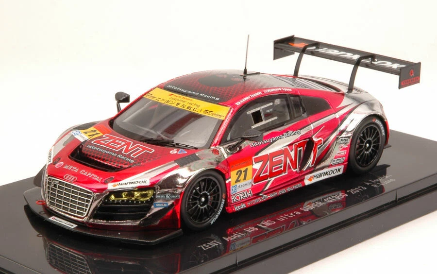Audi R8 LMS Ultra SuperGT 300 2013 Tsuzuki-Lyons 1:43 EBBRO 44931 - Immagine 1 di 1