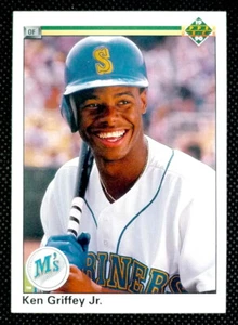 MLB Seattle Mariners Ken Griffey Jr. 1990 Upper Deck Baseball Trading Card - Picture 1 of 4