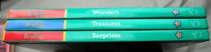 Lot 3 HOUGHTON MIFFLIN READING student texts 1.3-1.5 WONDERS~TREASURES~SURPRISES - Picture 1 of 17