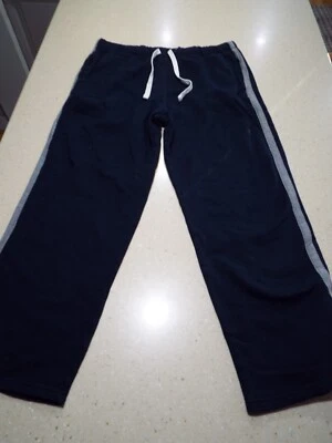 9/2011 Holiday Men's  Old Navy Sweatpants Drawstring Pockets Navy  Size Large - Image 1 of 4