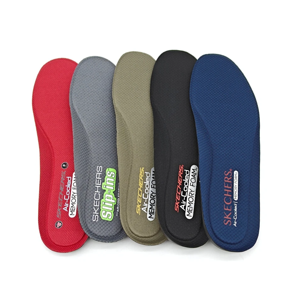 New Skechers Memory Foam Air Cooled Insoles Footbed insert US Men' Sz 6.5-14 - Image 1 of 4