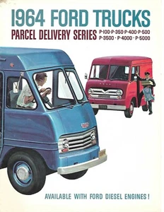Truck Brochure - Ford - P-100 P-5000 et al - Parcel Delivery - 1964 (T3579) - Picture 1 of 1