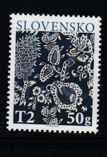 Eslovaquia Blueprint Cloth Pascua 2020 sello MNH Foto 1 de 1