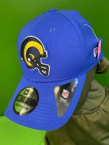 NFL Los Angeles Rams New Era 39THIRTY Blue Fitted Hat/Cap Size Medium/Large NWT - Picture 1 of 6