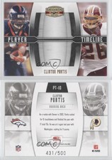 2008 Donruss Gridiron Gear Player Timeline /500 Clinton Portis #PT-10