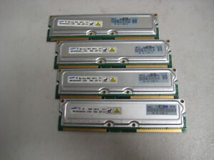 4GB 4x1GB 1066-32 RDRAM Rambus 4 HP  ES47 ES80 GS1280 3X-MS7AC-DA 20-1E18B-01