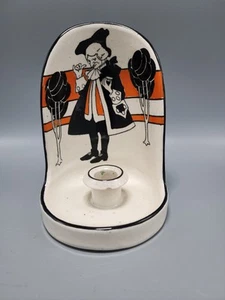 Candelabro estampado Georgian Wardel & Co Inglaterra - Imagen 1 de 15