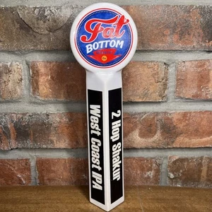 Fat Bottom Brewing 2 Hop Shakur West Coast IPA Nashville TN Beer Tap Handle - Picture 1 of 12