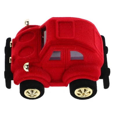  Ring Box Für Hochzeit Trauringe Schatulle Hochzeitsaccessoires Ringhalter - Bild 1 von 4