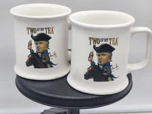 2 Rush Limbaugh Two If By Tea Coffee Mugs, O Say Can You Tea, Liberals Are Comin - Picture 1 of 2