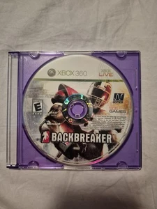 Backbreaker (Microsoft Xbox 360, 2010) Disc only Tested and Working - Picture 1 of 3