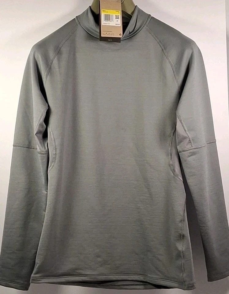Size M Nike Mens Pro DRI-FIT Warm Long Sleeve Shirt Mock Neck Golf FB8515-084