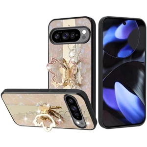 Für Google Pixel 10 / 10 Pro Hülle Strass Bling Glitzer Cover + Hartglas - Bild 1 von 18