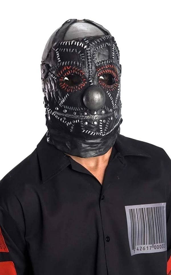 LICENSED ADULT MENS SLIPKNOT CLOWN MASK MICHEAL CRAHAN HALLOWEEN COSTUME - Image 1 of 2