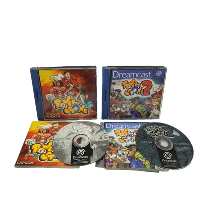 Power Stone + Power Stone 2 Sega Dreamcast Games w Manuals Bundle - Image 1 of 4