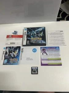 Pokemon Black 2 (Nintendo DS, 2012) Authentic Game CIB Complete w/Inserts - Picture 1 of 13