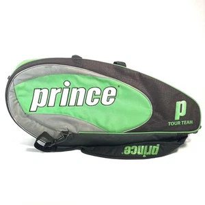 Prince Tour Team Pack Large Tennis Racket Racquet Bag Green Black Thermal Padded - Picture 1 of 12