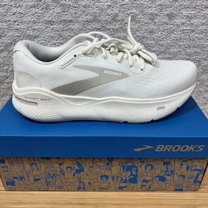 Brooks Ghost Max Men’s Size 9.5 Coconut/white Sand Running Walking Sneakers - Picture 1 of 7