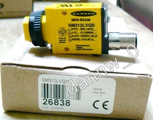 Sensor fotoeléctrico 1 pieza nuevo en caja BANNER SM312LVQD - Imagen 1 de 1