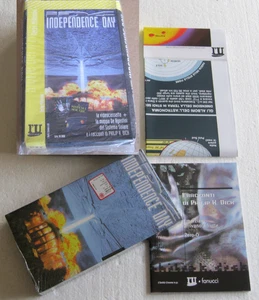 INDEPENDENCE DAY (1996) VHS+Poster Sistema Solare+Fascicolo+LIBRO - ELLEU 1998 - Foto 1 di 13