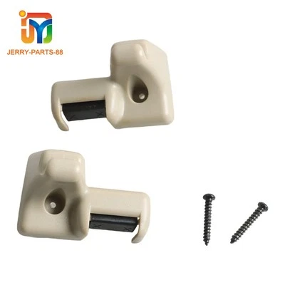 A Pair Sun Visor Retainer Clip for Land Rover Range Rover L322 2003-2012 Beige - Image 1 of 4