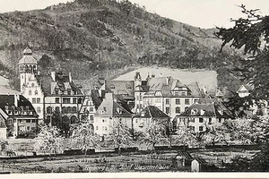 16505 Ak Josef Wasmerhaus Freiburg IN Breisgaus Anwesen Houses Forest To 1938 - Picture 1 of 1