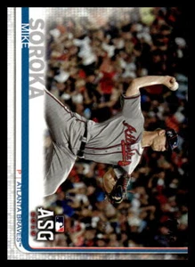 Tarjeta de béisbol Mike Soroka Atlanta Braves 2019 actualización Topps #US20 ASG - Imagen 1 de 2