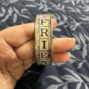 SALLY JEAN Eye Candy For The Soul LOVE is EVERYTHING Vintage Armreif Armband^ - Bild 1 von 6