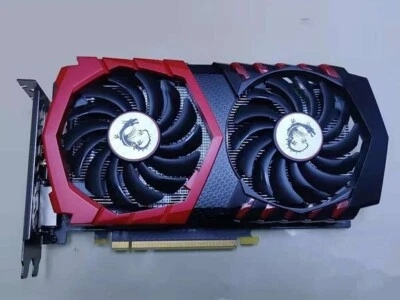 MSI NVIDIA GeForce GTX1050Ti Gaming GDDR5 4GB Graphics Card Video Card HDMI DVI  - Image 1 of 3