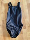 Nwt Dolfin Women's Solid Black Swim Swimsuit Bathing Suit Small