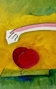 Iphone: oil painting on canvas (6" x 4") - Picture 1 of 1