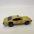 1969 Redline Hot Wheels Olds Cutlass 442 Fire Department Chief Police Yellow 