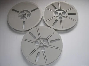 3 x 400ft - grey reels and plastic edge clips - GRASSO - Italy - Photo 1/12