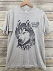 Vintage Wolves Thin 50/50 Little Brownies Girl Scouts T Shirt Adult Medium  USA