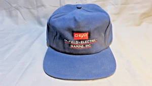 Vintage OEM Oilfield-Electric-Marine, Inc. Adjustable Trucker Hat Cap - Picture 1 of 18