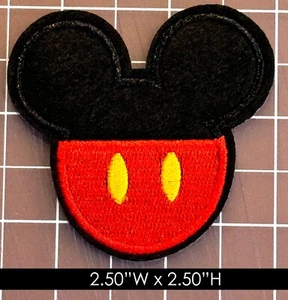 Disney: Orejas de Mickey bordado hierro en parche - Imagen 1 de 3