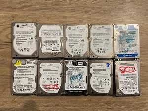 lot de 10 disques dur 2.5 pouces , 250 Go en Prudence - Photo 1/1