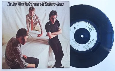 The JAM 7" When You're Young / Smithers-Jones 1979 UK 1st Edition A1 /B2 VINYL - Image 1 of 4
