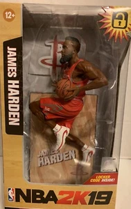 Figura de acción James Harden Houston Rockets McFarlane Toys NBA 2K19 Serie 1 nueva en caja - Imagen 1 de 3