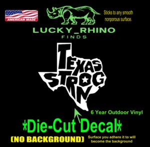 Calcomanía de vinilo pegatina parachoques Texas Strong USA Pride para ventana de auto - Imagen 1 de 4