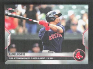 Rafael Devers 2022 Topps Now #877 - Imagen 1 de 2