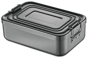 Fiambrera de aluminio | para adultos y niños | Lata de pan con compartimentos ver... - Imagen 1 de 5