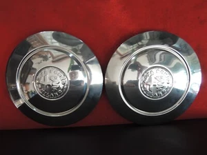 ALFA ROMEO 1300 GT JUNIOR / GIULIA TI New PAIR WHEEL COVERS / HUB CAPS - Picture 1 of 14