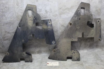 98-01 Arctic Cat 400 500 Manual Oem Inner Left Right Splash Mud Guards Shields - Image 1 of 4