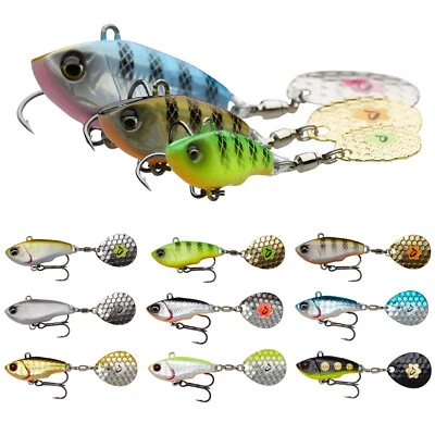 Savage Gear Fat Tail Spin 9g 16g 24g & NL 6,5g 12,5g Jig Jigging Spinner Bait - Bild 1 von 4