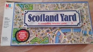 1985 Scotland Yard Vintage Board Game Milton Bradley - Picture 1 of 9