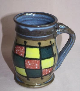 ARTE DECORATIVO CERÁMICA TAZA DE CAFÉ/TAZA PARCHE TRABAJO EDREDÓN PATRÓN CANADÁ - Imagen 1 de 4