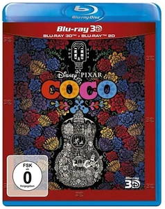 COCO (2017) 3D + 2D Blu-Ray NEW (German Package has English Audio) - Picture 1 of 2