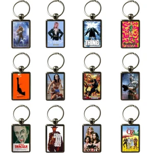 Movie and TV High Quality Metal Keyrings Ideal Gifts Multi-buy Available! - Picture 1 of 123